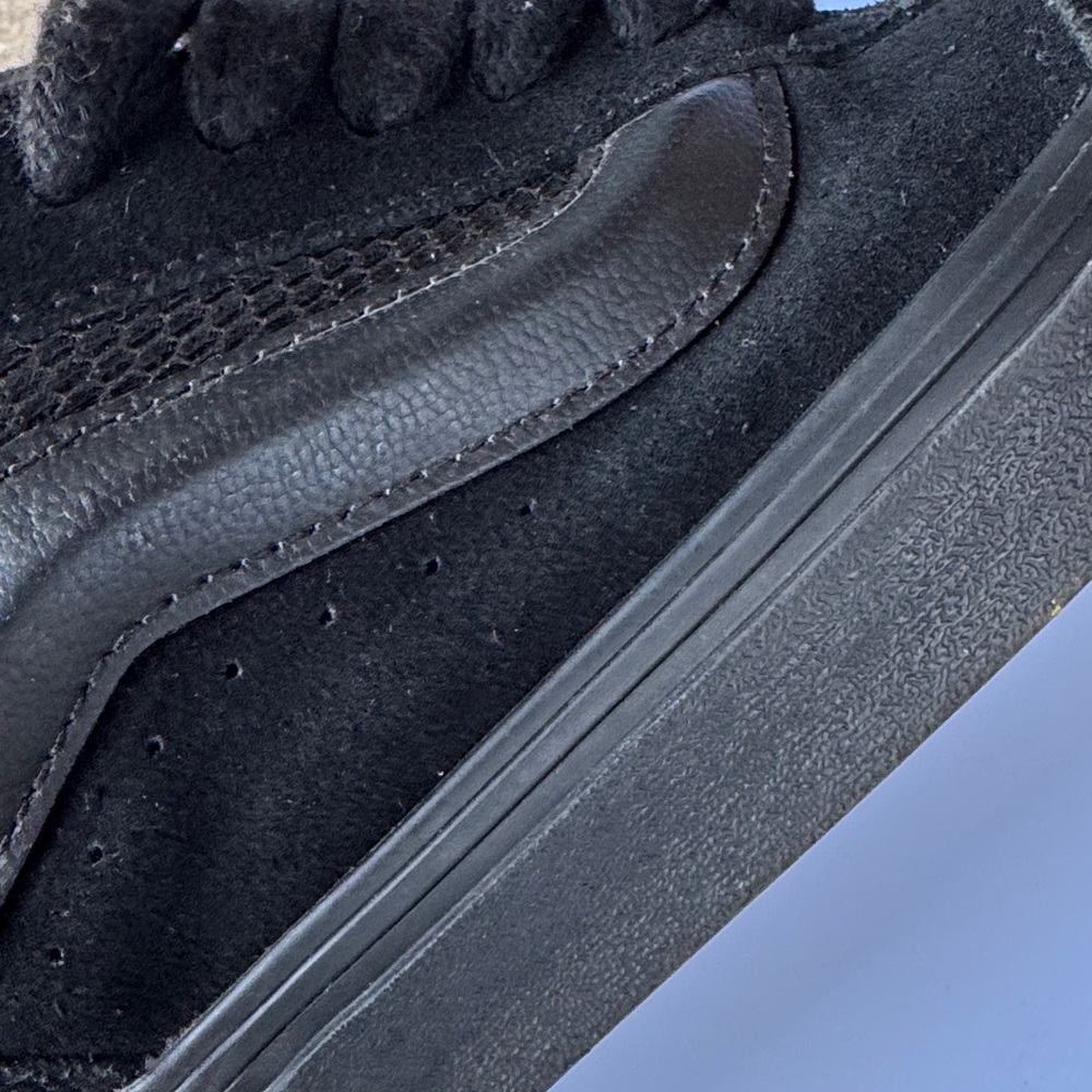 Vans Men's Black Suede Sneakers - Picture 5 of 15